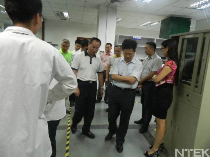 深圳市寶安區(qū)科技創(chuàng)新局來我司調(diào)研考察