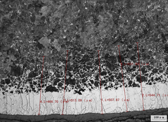 脫碳層厚度測試